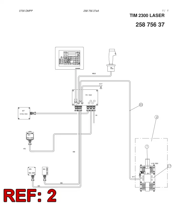 10928568 109 285 68 WIRE ISOLATOR ASSEMBLY - Sandvik Technical Drawing