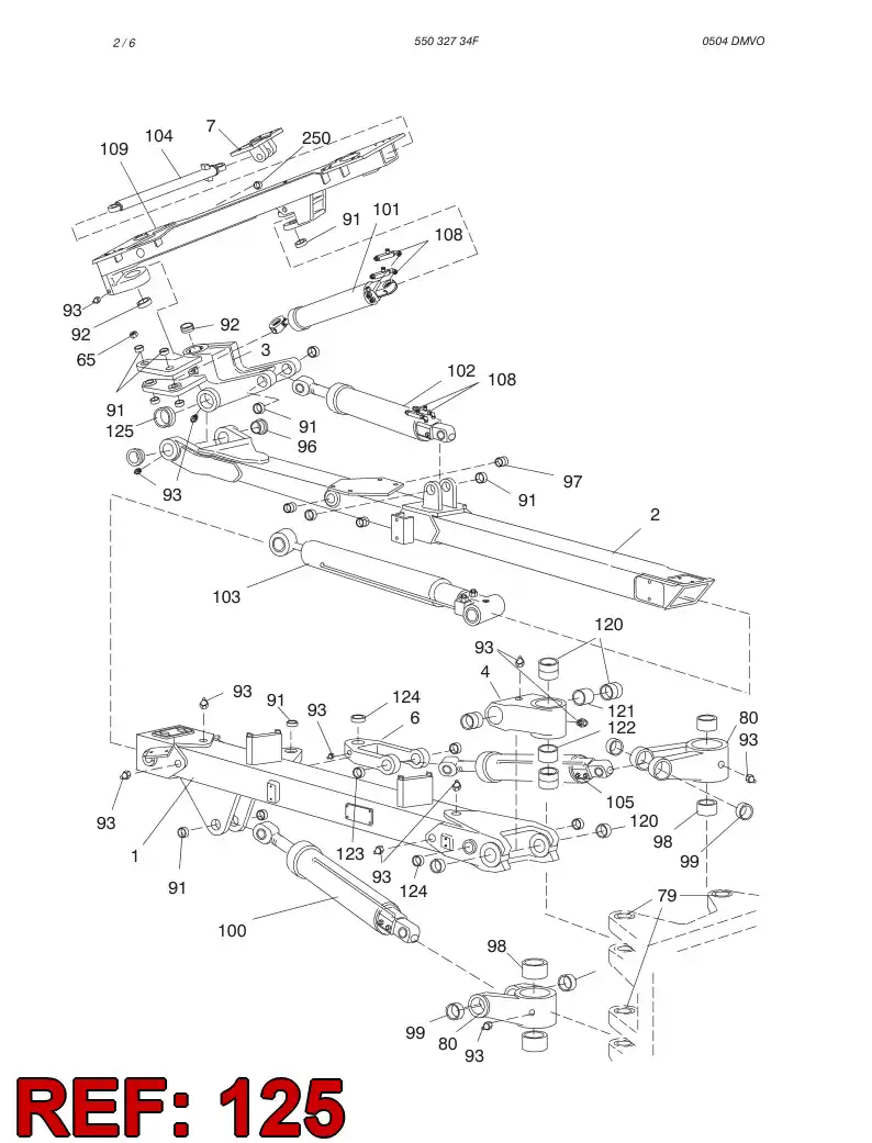 13214088 132 140 88 BUSHING - Sandvik Technical Drawing