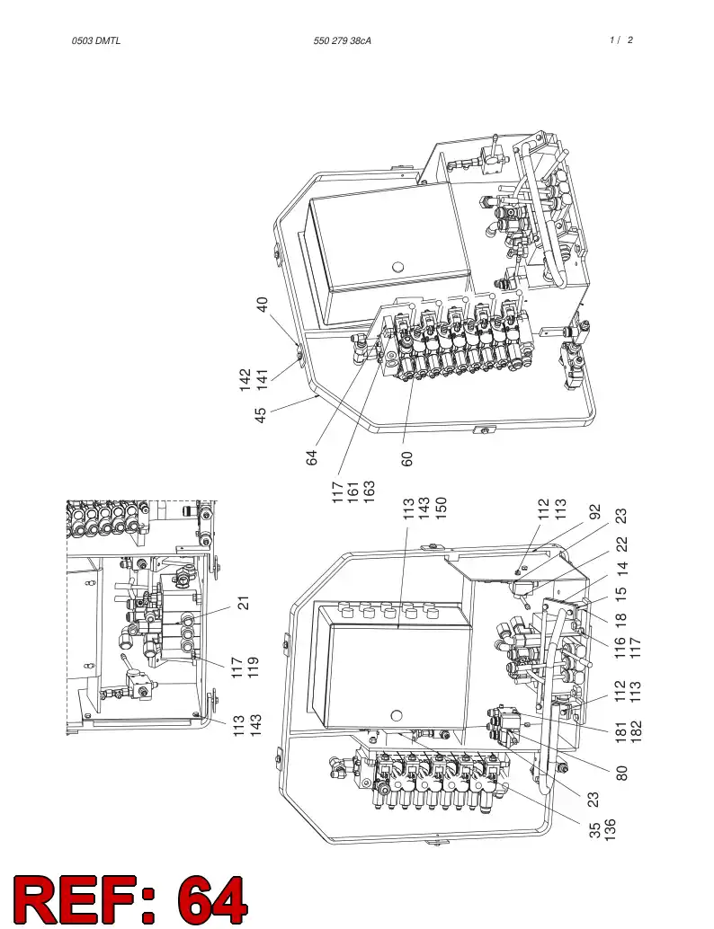 13352518 133 525 18 FLAT BAR - Sandvik Technical Drawing