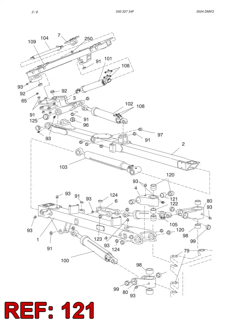 13359048 133 590 48 BUSHING - Sandvik Technical Drawing