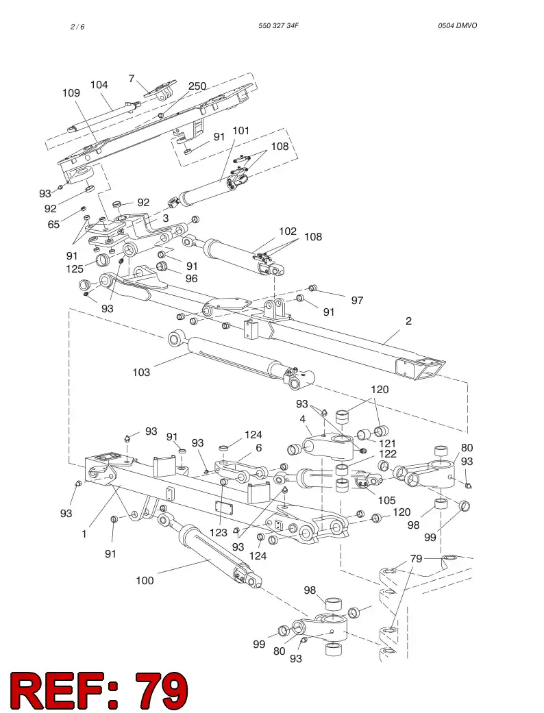 13359178 133 591 78 BUSHING - Sandvik Technical Drawing