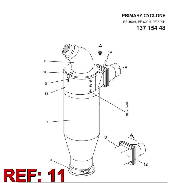 13362828 133 628 28 SUBBER PLATE - Sandvik Technical Drawing