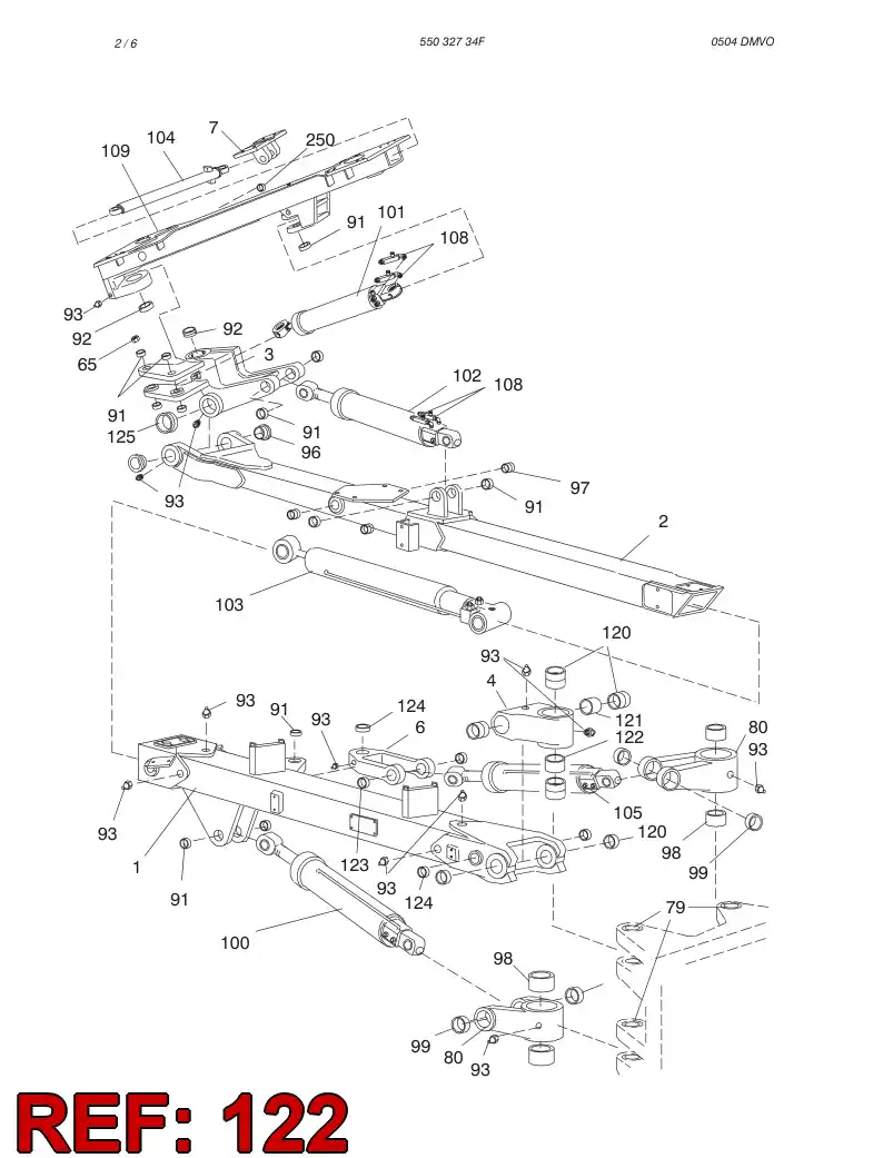 13369108 133 691 08 BUSHING - Sandvik Technical Drawing