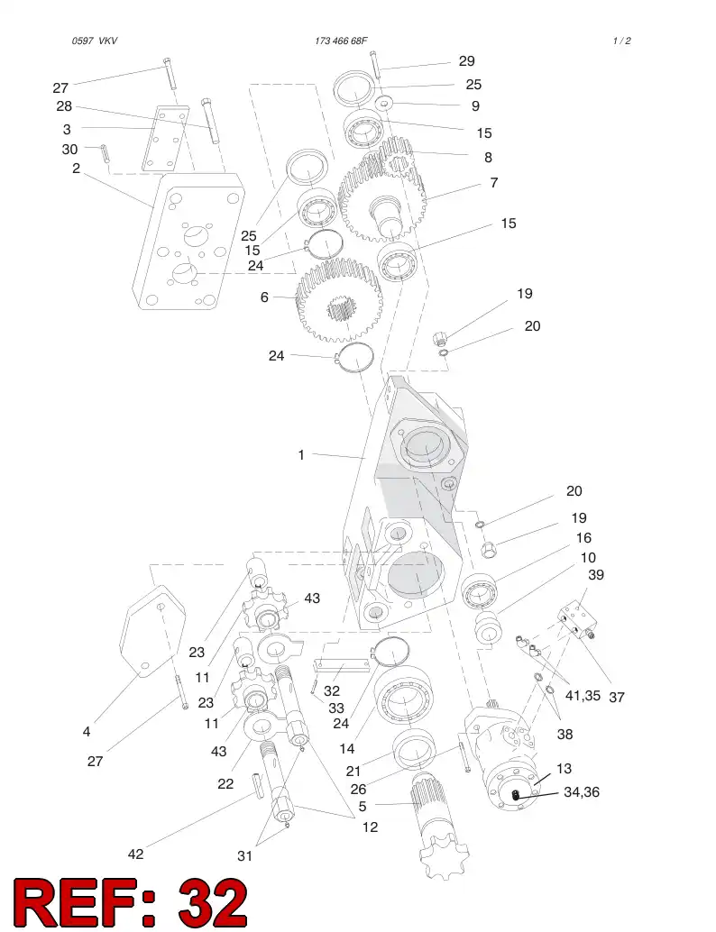 13372448 133 724 48 COVER - Sandvik Technical Drawing