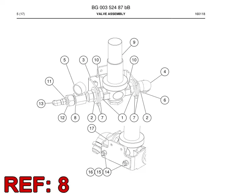 13390638a 133 906 38a Adapter Assembly - Sandvik Technical Drawing