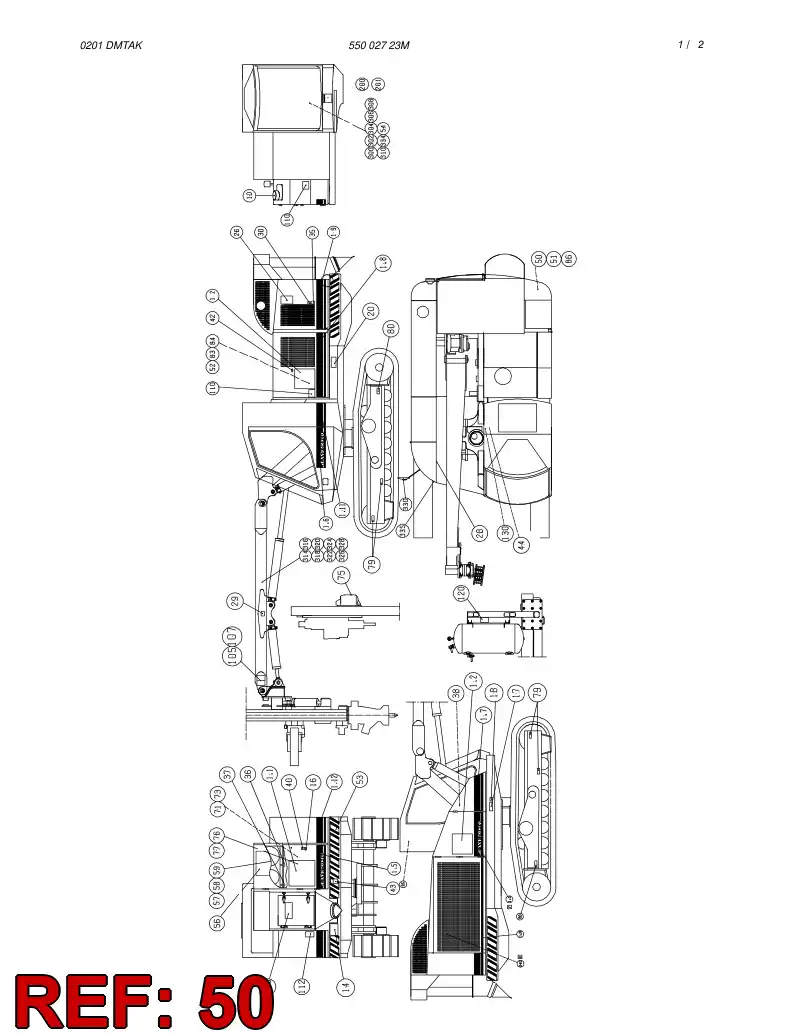 13419731 134 197 31 STICKER - Sandvik Technical Drawing