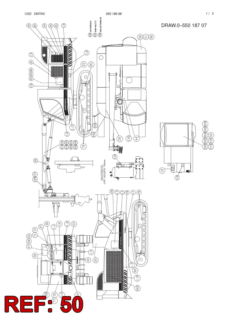 13419732 134 197 32 STICKER - Sandvik Technical Drawing