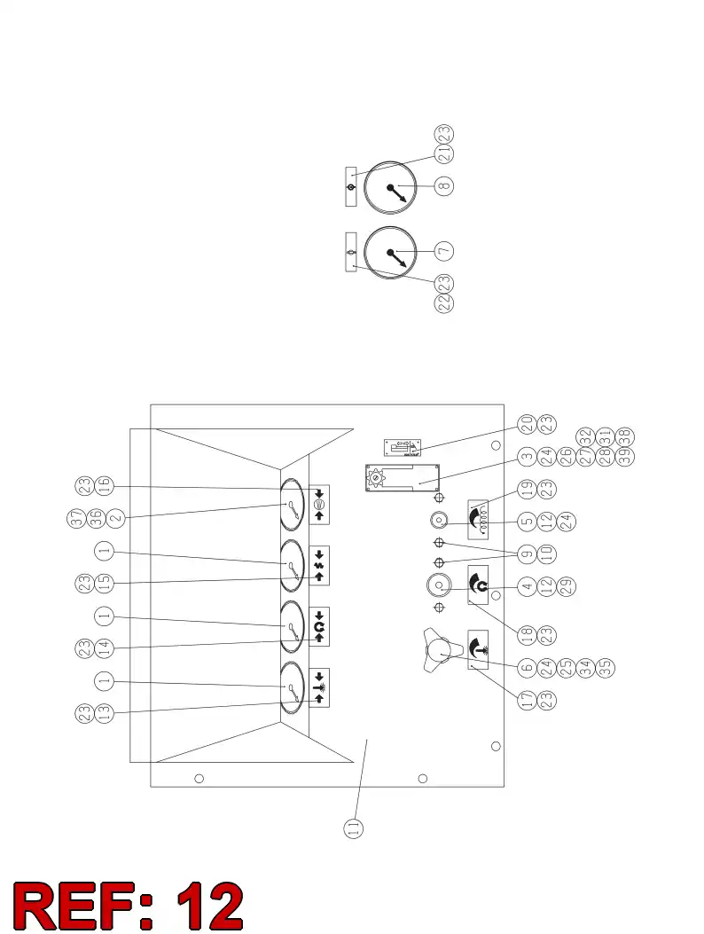 13423148 134 231 48 Strap, Metal - Sandvik Technical Drawing