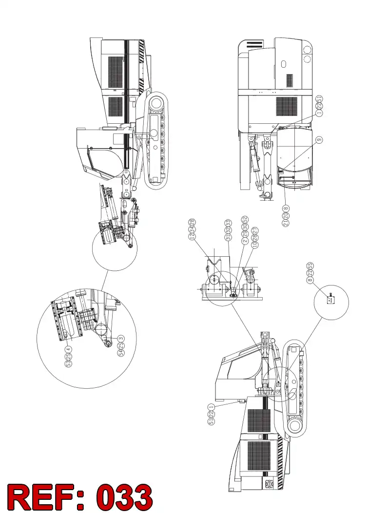 13425298 134 252 98 HOSE - Sandvik Technical Drawing