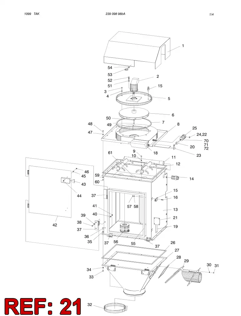13448308 134 483 08 PLATE - Sandvik Technical Drawing
