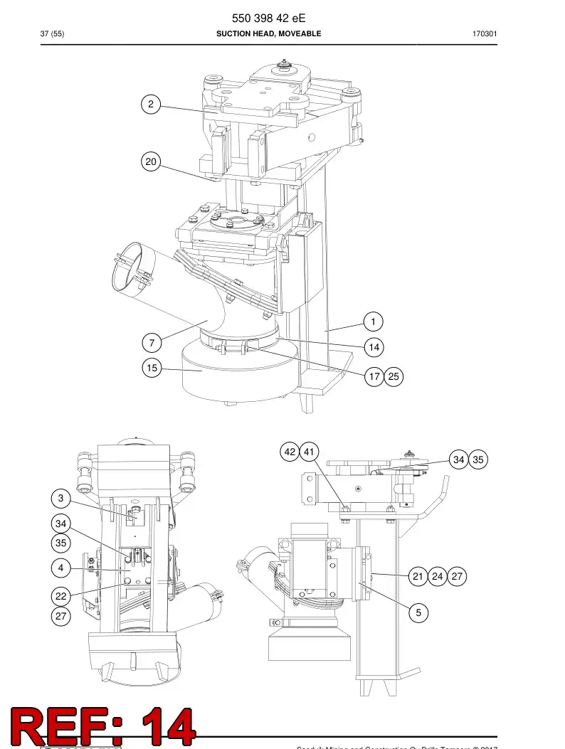 13520628a 135 206 28a Panta - Sandvik Technical Drawing