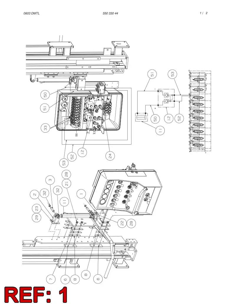 13625878 136 258 78 CLEVIS - Sandvik Technical Drawing