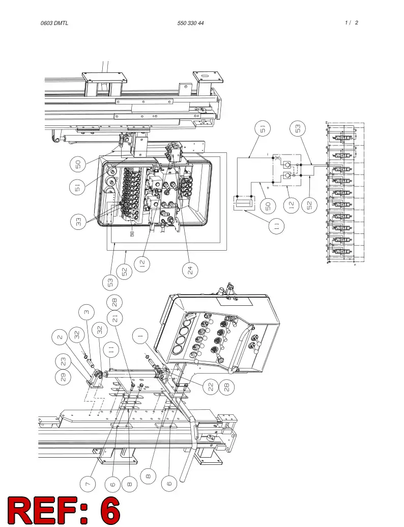 13626068 136 260 68 SLIDE PIECE - Sandvik Technical Drawing