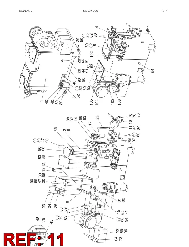 13767938 137 679 38 SUPPORT - Sandvik Technical Drawing