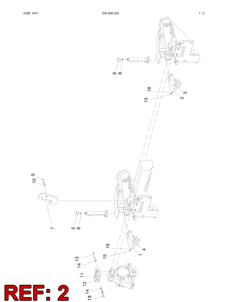 13825918 138 259 18 JAW PLATE - Sandvik Technical Drawing
