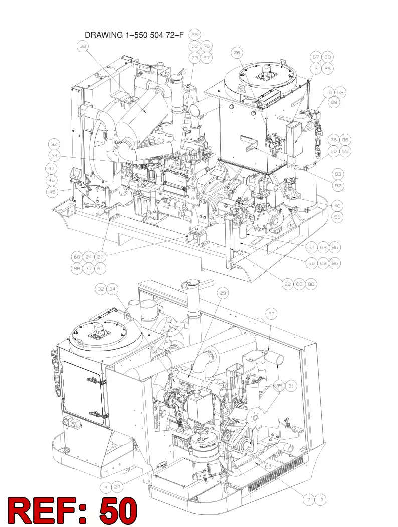 13826648 138 266 48 SUPPORT - Sandvik Technical Drawing