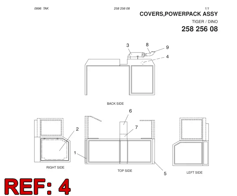 13838568 138 385 68 PIPE - Sandvik Technical Drawing