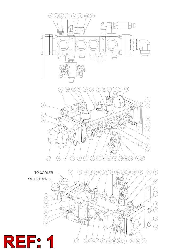 13970918 139 709 18 COLLECTING PIECE - Sandvik Technical Drawing