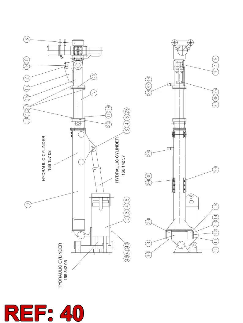 14046788 140 467 88 Fastening loop - Sandvik Technical Drawing