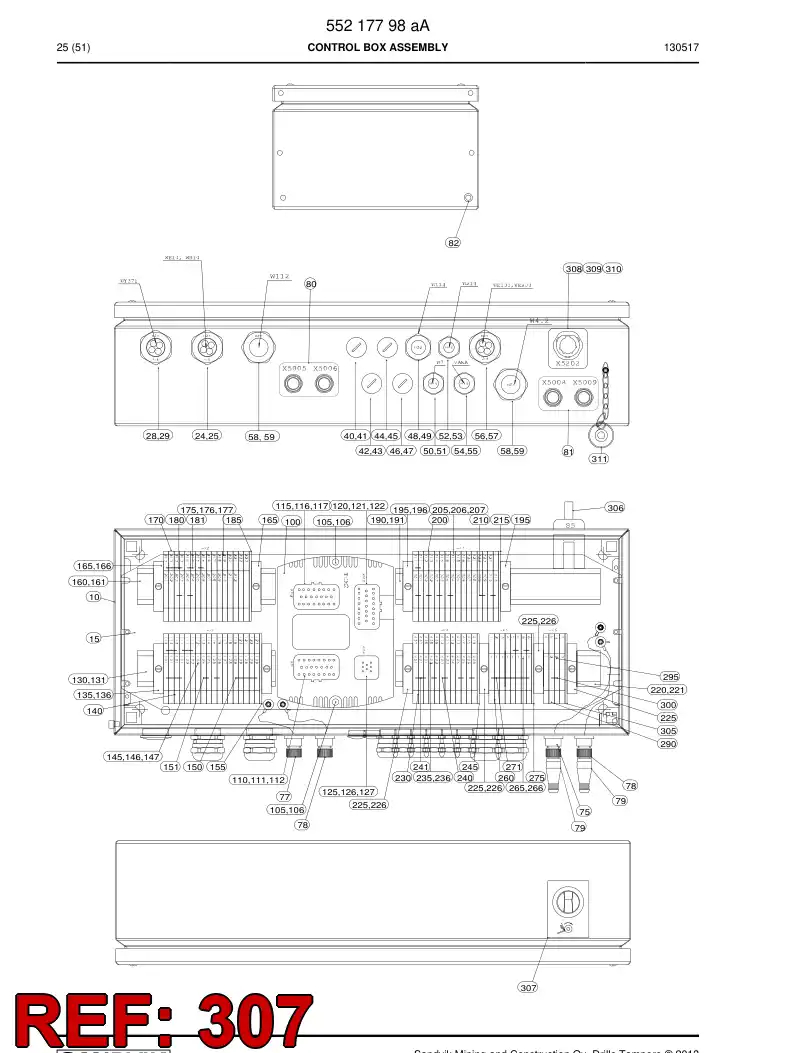 14104078 141 040 78 Sign - Sandvik Technical Drawing
