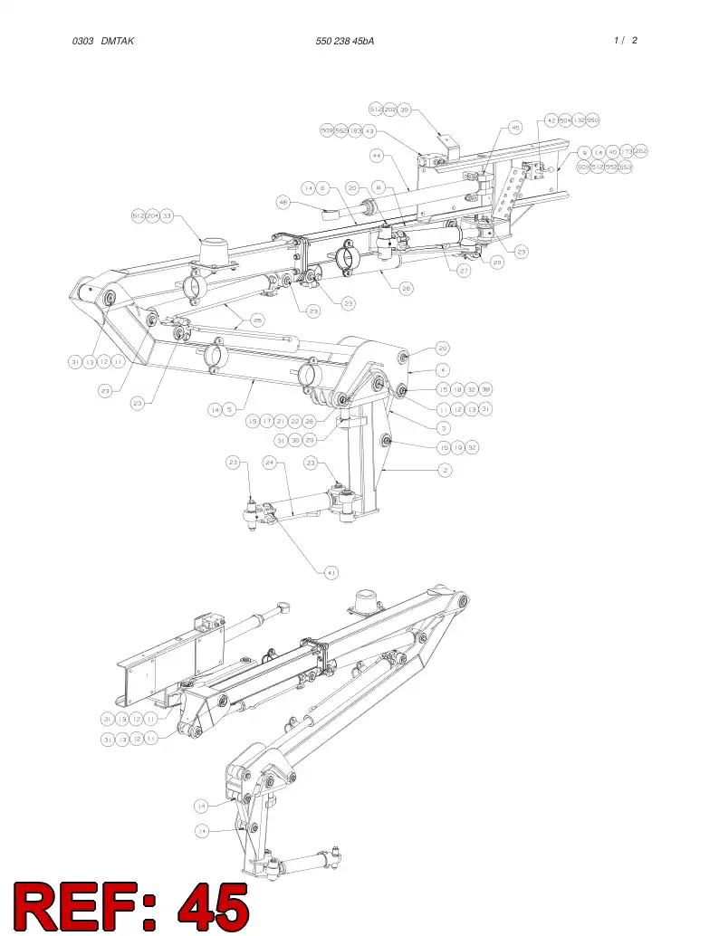 14108418 141 084 18 PIN - Sandvik Technical Drawing