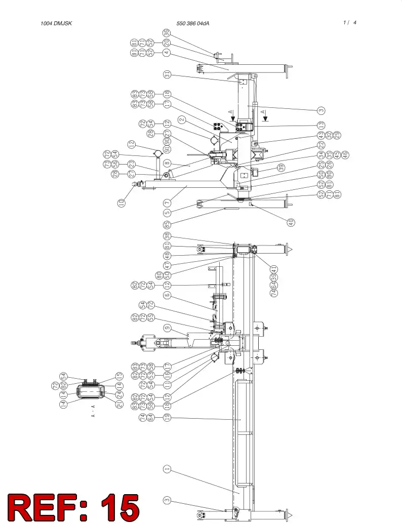 14175898 141 758 98 PAININLEVY - Sandvik Technical Drawing