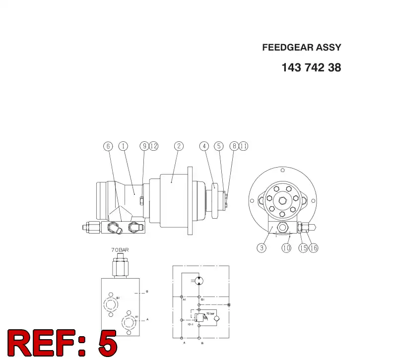 14177378 141 773 78 COVER - Sandvik Technical Drawing