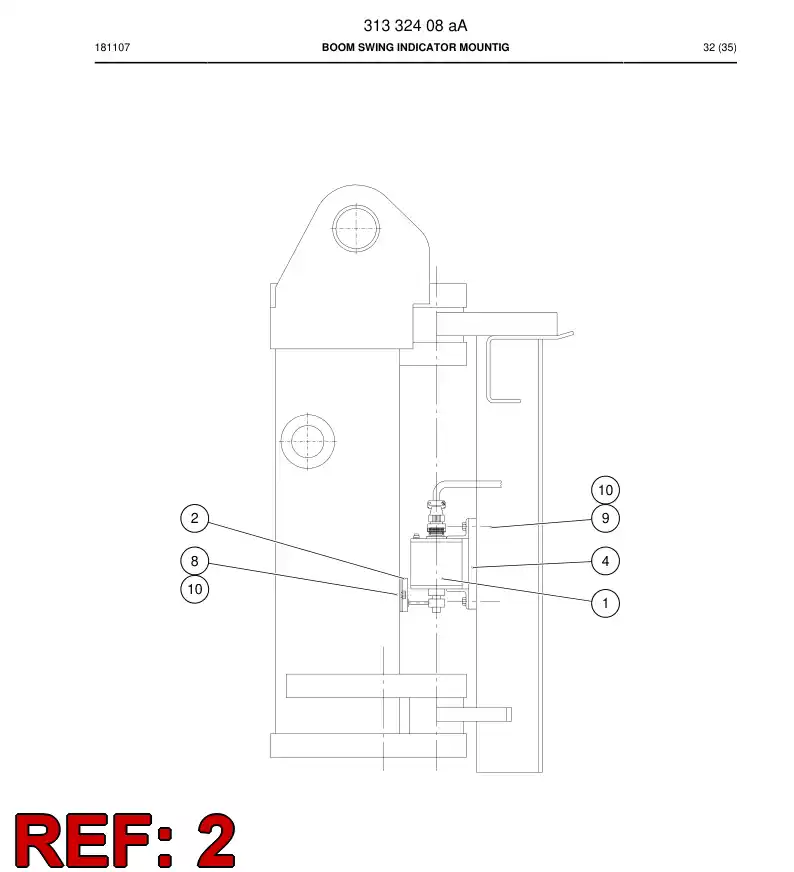 14345708c 143 457 08c Plate, Guide - Sandvik Technical Drawing