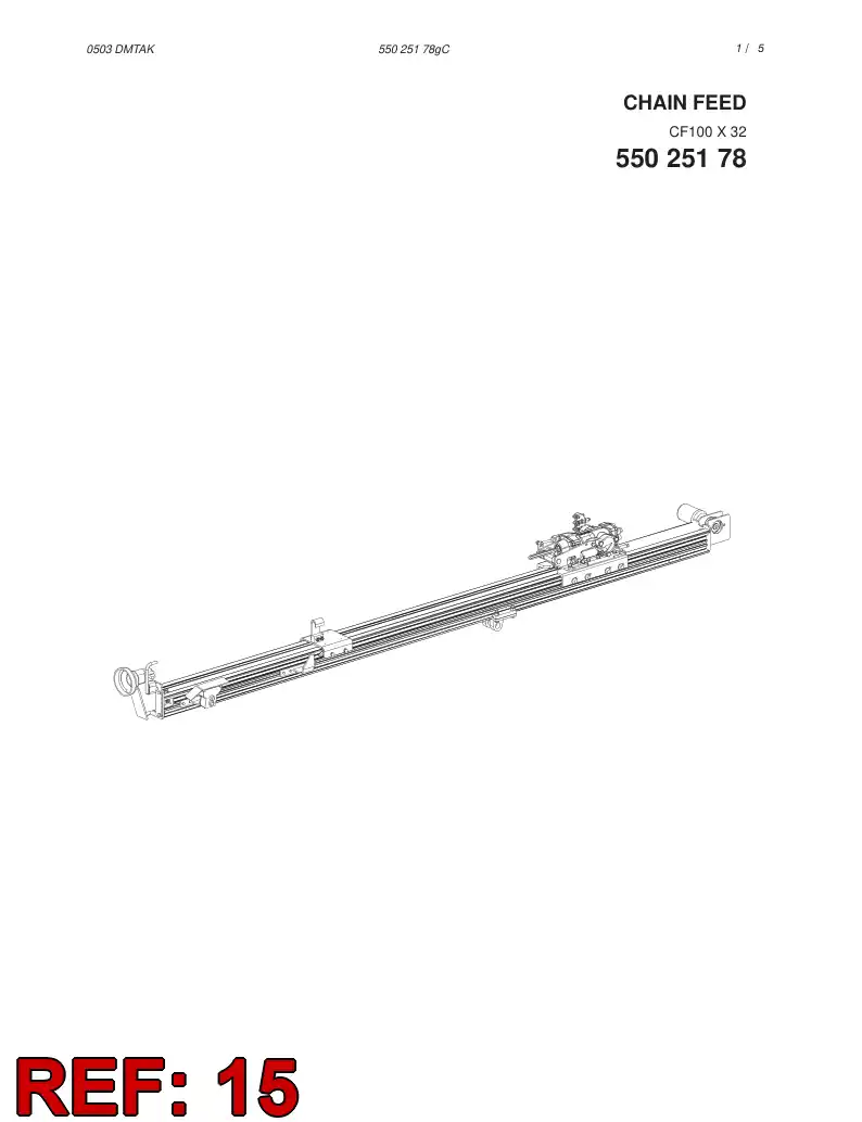 14366918 143 669 18 SPROCKET ASSEMBLY - Sandvik Technical Drawing