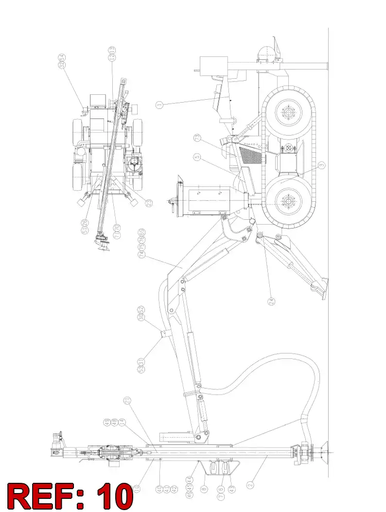 14368528 143 685 28 MOUNTING PLATE - Sandvik Technical Drawing