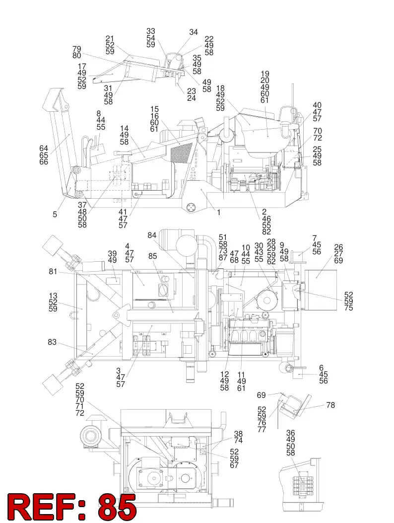 14370048 143 700 48 LEAK COLLECTOR - Sandvik Technical Drawing