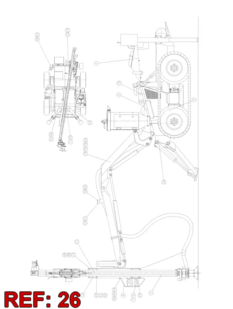 14499808 144 998 08 RELIEF VALVE ASSY - Sandvik Technical Drawing