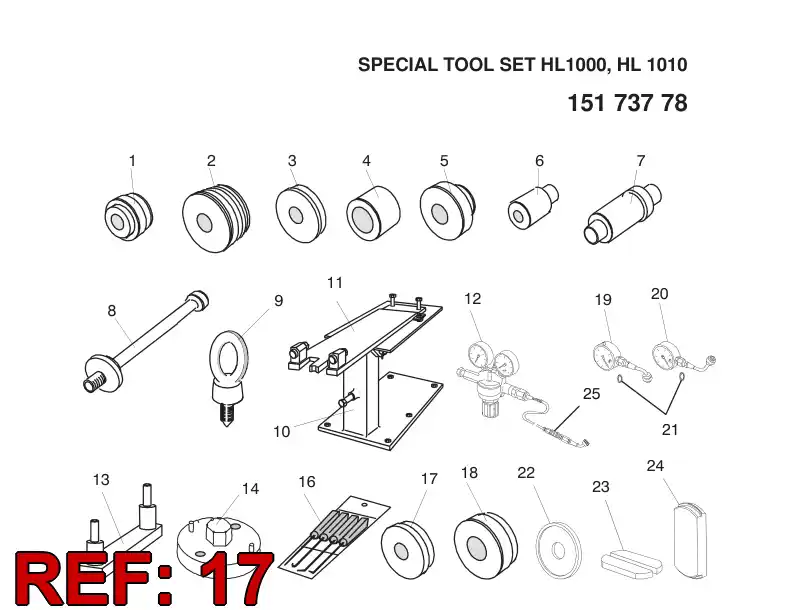 15018208 150 182 08 PUNCH - Sandvik Technical Drawing