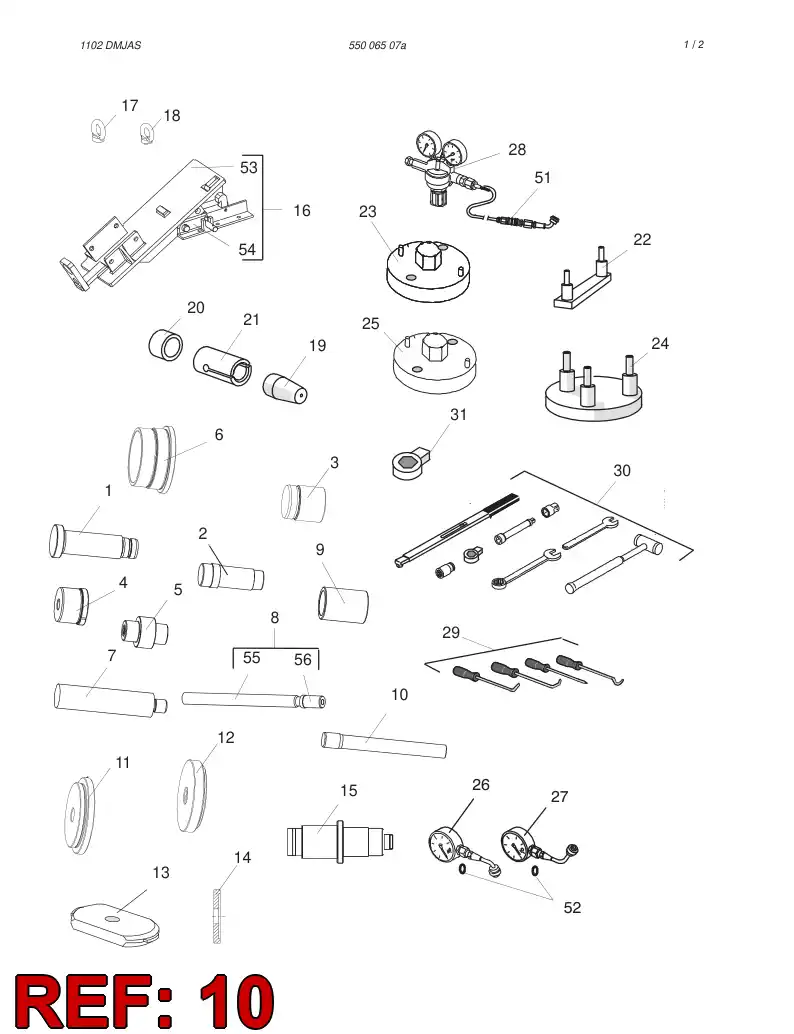15055168 150 551 68 PUNCH - Sandvik Technical Drawing