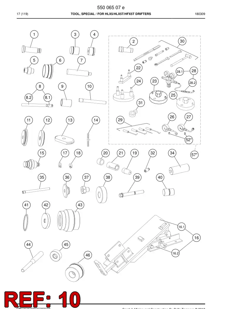 15055168c 150 551 68c FURADOR - Sandvik Technical Drawing