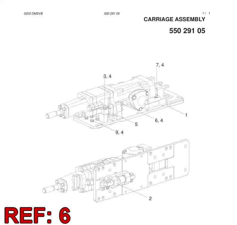 15060148 150 601 48 HEXAGON HEAD SCREW - Sandvik Technical Drawing