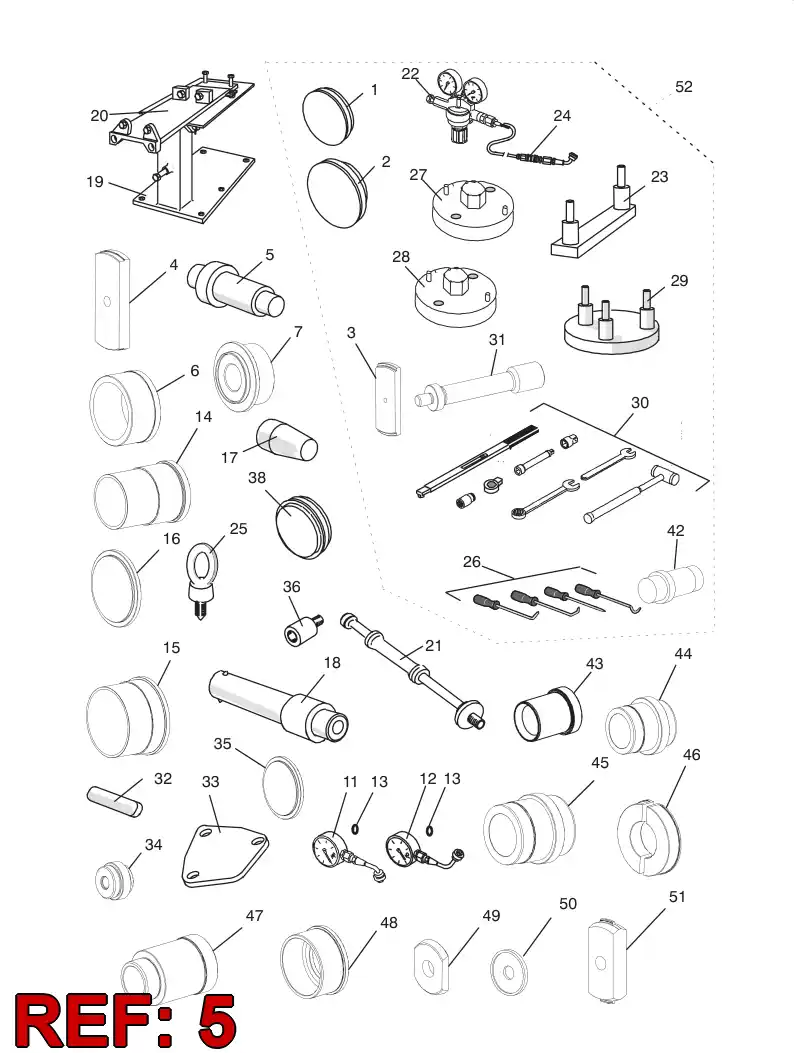 15067518 150 675 18 HANDLE - Sandvik Technical Drawing