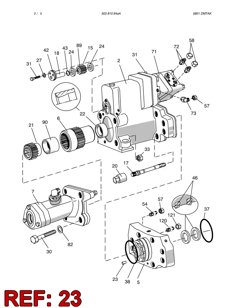15070608 150 706 08 PIN D15X30 - Sandvik Technical Drawing