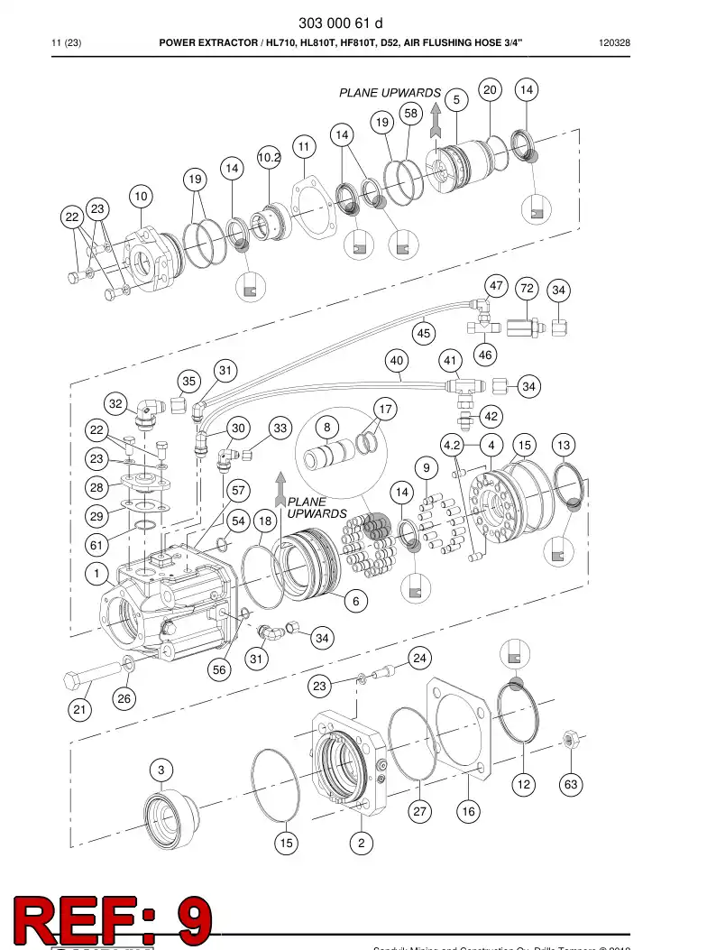 15070608a 150 706 08a Pin - Sandvik Technical Drawing