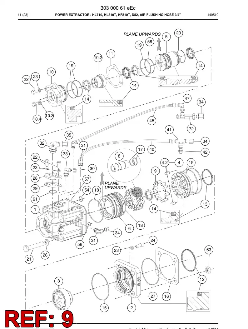 15070608e 150 706 08e MACHO - Sandvik Technical Drawing