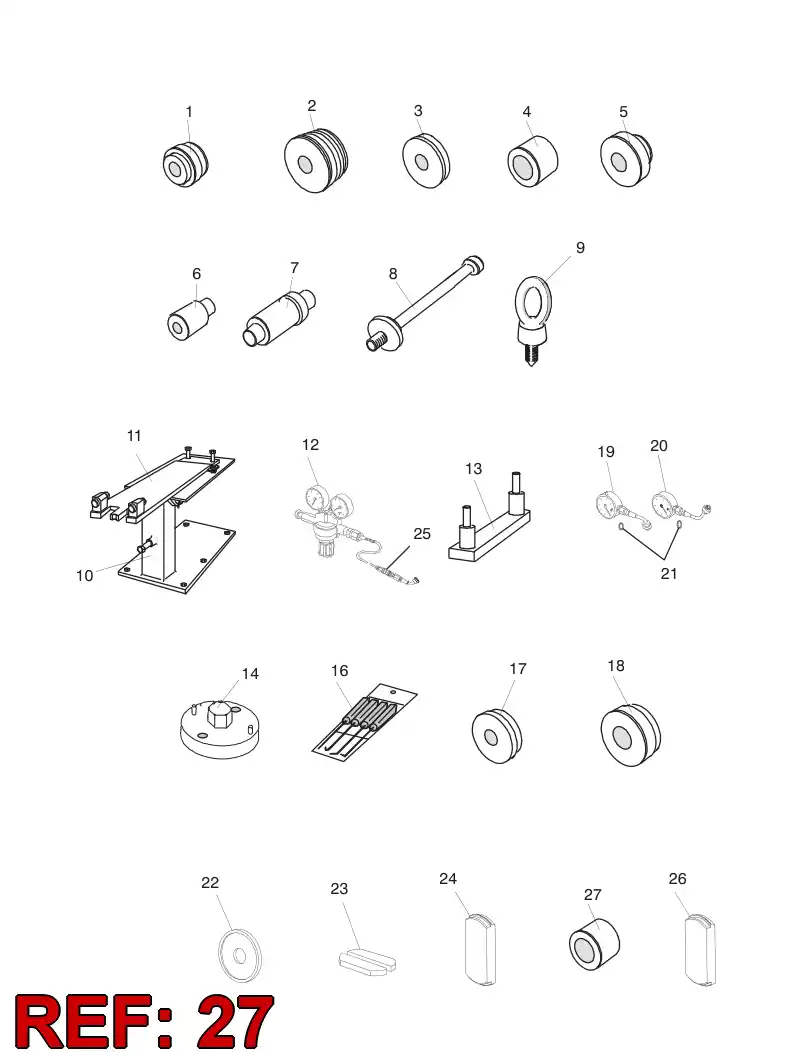 15078838 150 788 38 PUNCH - Sandvik Technical Drawing