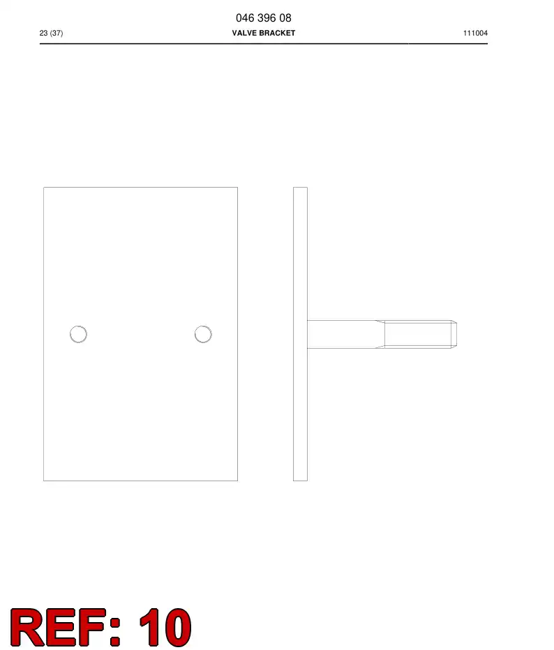 15161160 151 611 60 Flat bar - Sandvik Technical Drawing