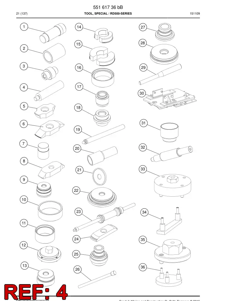 15186608c 151 866 08c BRAO - Sandvik Technical Drawing
