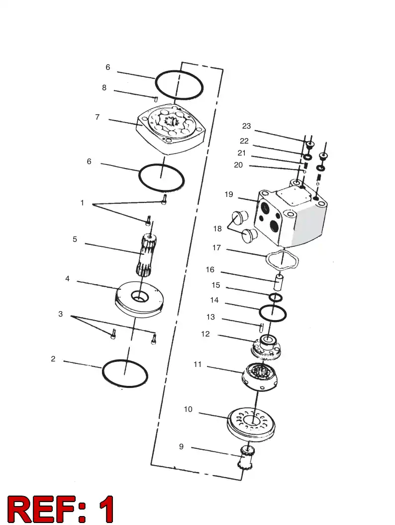 15203258 152 032 58 PUNCH - Sandvik Technical Drawing