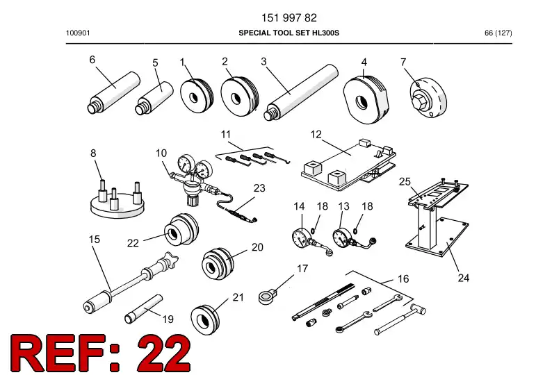 15204548 152 045 48 PUNCH - Sandvik Technical Drawing