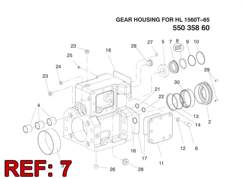 15237278 152 372 78 FITTING - Sandvik Technical Drawing
