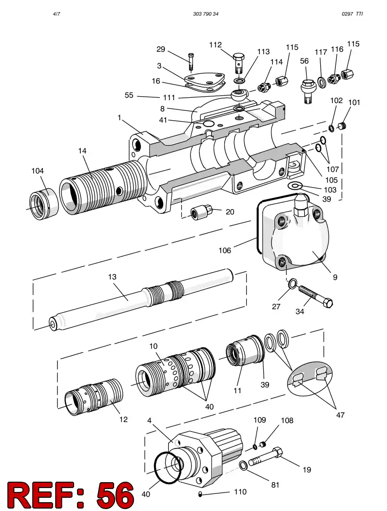 15237551 152 375 51 FITTING ASSY R1" FOR HOSE 1" - Sandvik Technical Drawing