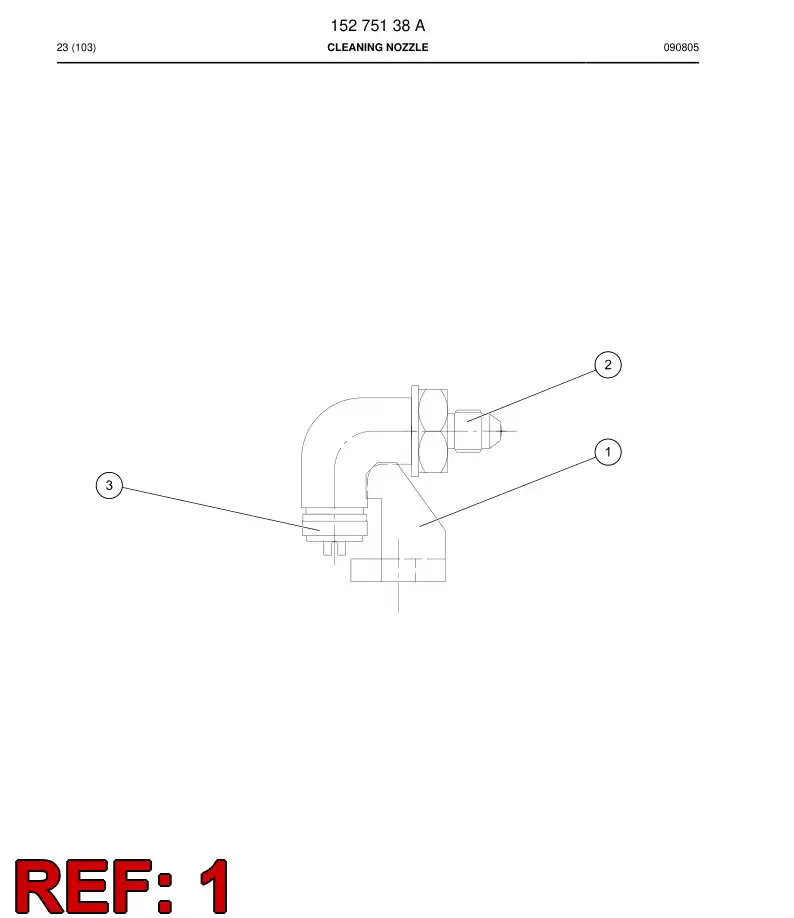 15275398 152 753 98 FRAME - Sandvik Technical Drawing