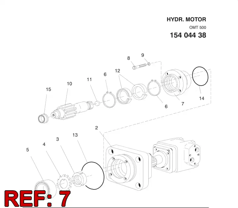 15402398 154 023 98 Cover - Sandvik Technical Drawing