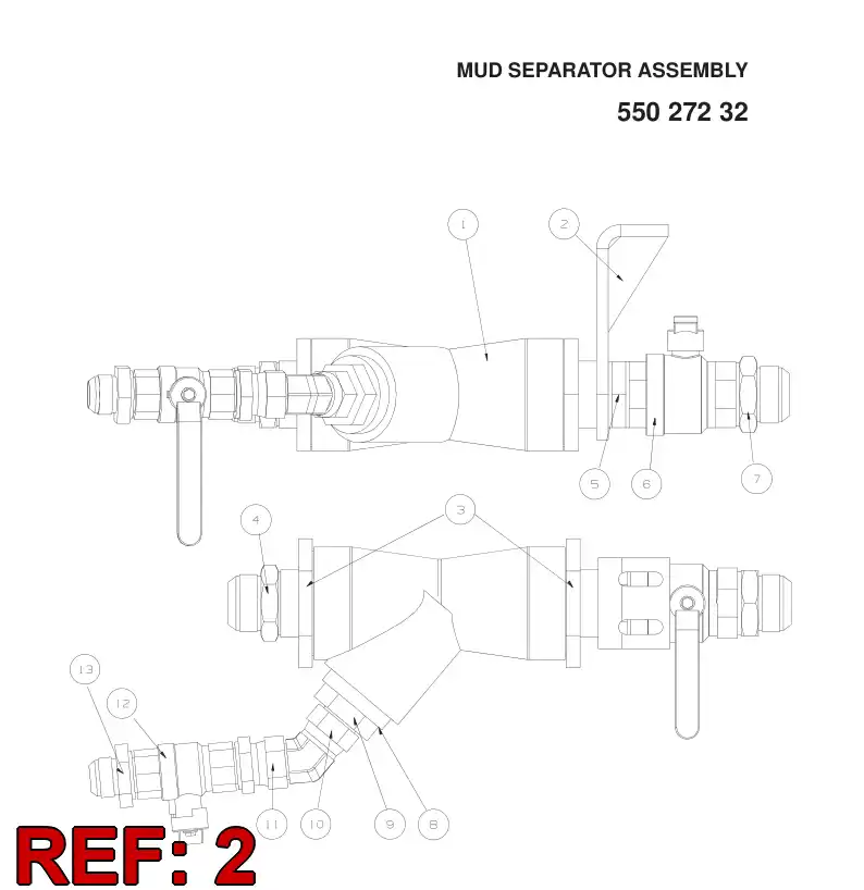 15636048 156 360 48 BRACKET - Sandvik Technical Drawing
